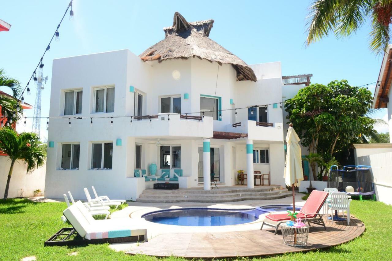 Bella Casa Privada Junto Al Mar Caribe Villa Cancún Exterior foto