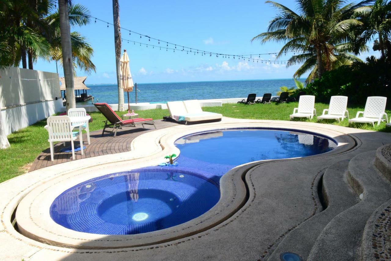 Bella Casa Privada Junto Al Mar Caribe Villa Cancún Exterior foto