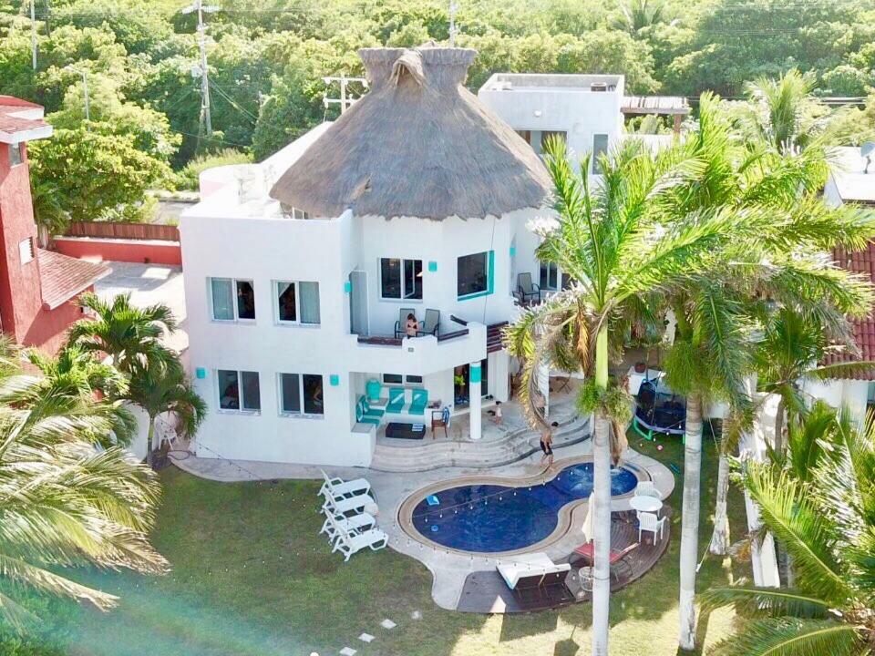 Bella Casa Privada Junto Al Mar Caribe Villa Cancún Exterior foto